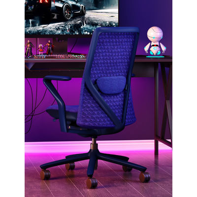 Design ergonomique de la chaise de bureau pour un dossier sédentaire confortable et des jeux PC pivotants