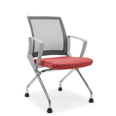 Chaise d'entraînement pour élèves de l'école pliable en tissu en maille de plastique en PP avec roue et sans manège