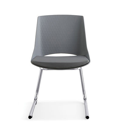 OEM ODM Bureau de traîneau à jambe de design moderne chaises de centre d'entraînement empilable avec 0.33CBM