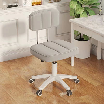 PU 3 ans après-vente Chaise élévateur de vélo Chaise PC réglable en hauteur pour tabouret de maquillage en tissu