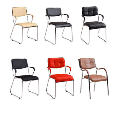 Chaise de bureau d'emballage de courrier moderne ergonomie en treillis inclinable exécutif chaise PC en cuir PU