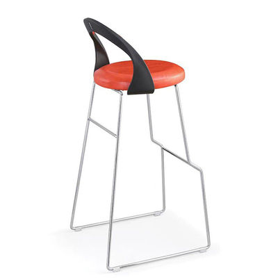Chaise de bureau pour visiteurs de salon réglable pivotante avec dos de PC