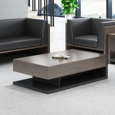 Meubles de bureau de luxe 1 2 3 sièges en design en bois en cuir de vache