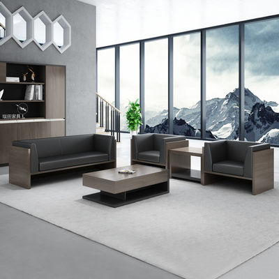 OEM 1 2 3 sièges canapé de design en bois sectionnel meuble de bureau moderne de luxe ensemble de canapé