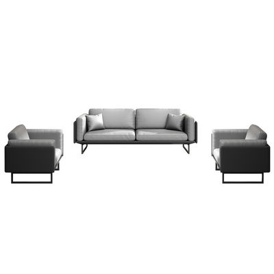 Couchette en cuir italien moderne de luxe léger