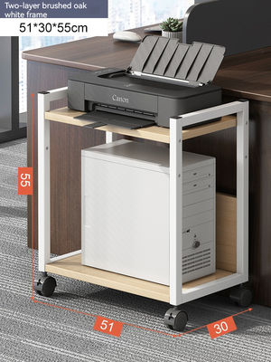 Meubles commerciaux 3 étages Imprimante mobile stand multi-usage bureau organisateur