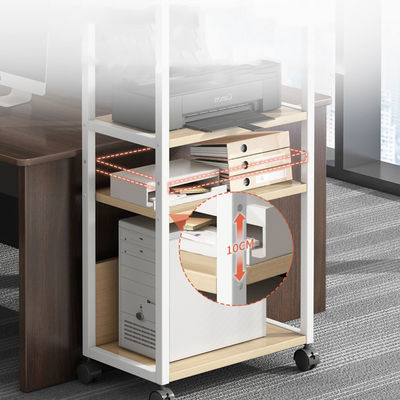 Meubles commerciaux 3 étages Imprimante mobile stand multi-usage bureau organisateur