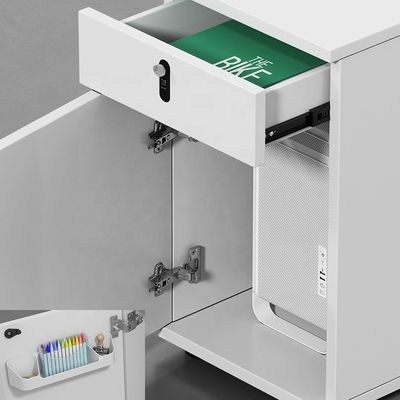 Meubles de bureau bureau blanc simple bureau d'ordinateur pour 6 personnes dans les locaux commerciaux
