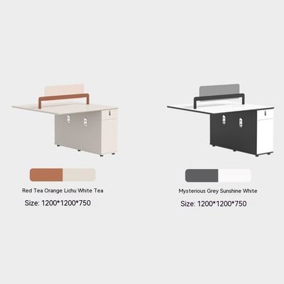 Tableau de bureau et de chaise pour le personnel Design moderne pour six personnes dans le commerce