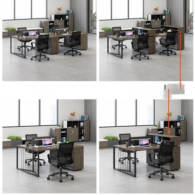 Emballage du courrier N Combinaison de bureau et de chaise simple/double pour les espaces de travail modernes