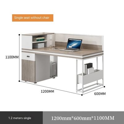 Tableau de bureau pour les employés Tableau de bureau multifonctionnel et chaise pour 4-6 personnes