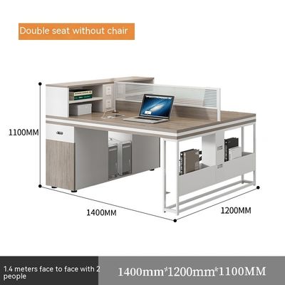 Tableau de bureau pour les employés Tableau de bureau multifonctionnel et chaise pour 4-6 personnes