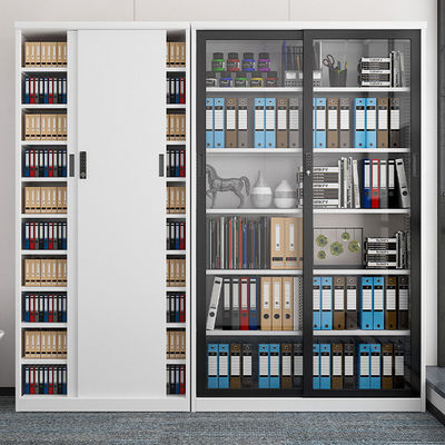 Meubles commerciaux Moderne Chef Cabinet Bureau Armoire à livres de combinaison de fichiers en bois