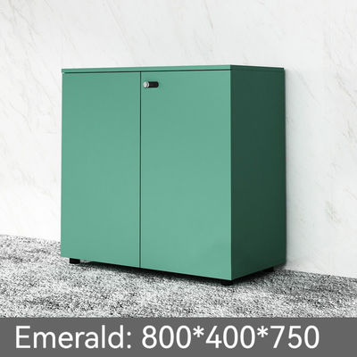 Armoire à fichiers verrouillée en bois pour les environnements de bureau modernes et fonctionnels