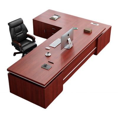 Combinaison de bureau et de chaise moderne pour le bureau du président