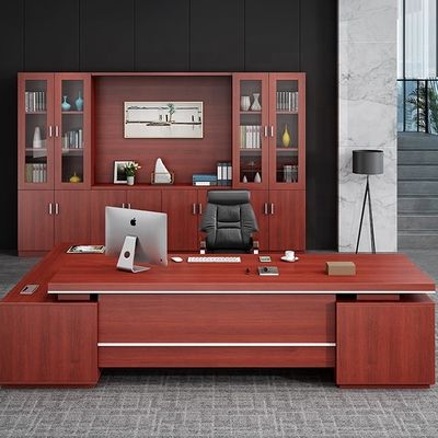 Combinaison de bureau et de chaise moderne pour le bureau du président