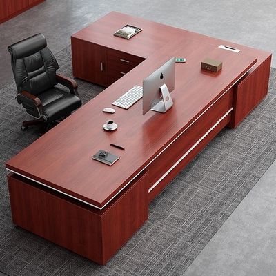 Combinaison de bureau et de chaise moderne pour le bureau du président