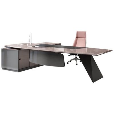 Améliorez votre espace de bureau bureau exécutif en forme de L