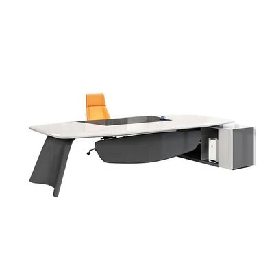Centre commercial lumière luxe cuisson laque patron président table bureau meubles bureau bureau