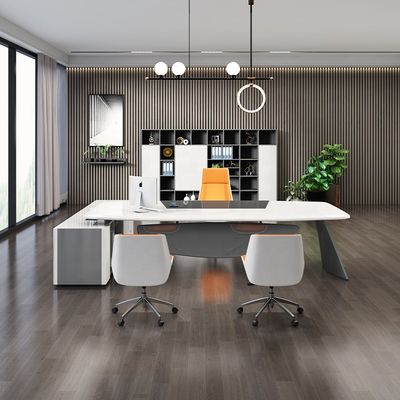 Centre commercial lumière luxe cuisson laque patron président table bureau meubles bureau bureau
