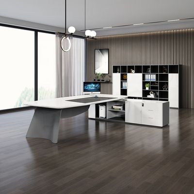 Centre commercial lumière luxe cuisson laque patron président table bureau meubles bureau bureau
