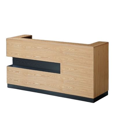 Table de réception en bois massif pour les magasins de vêtements d'hôtel et les entreprises
