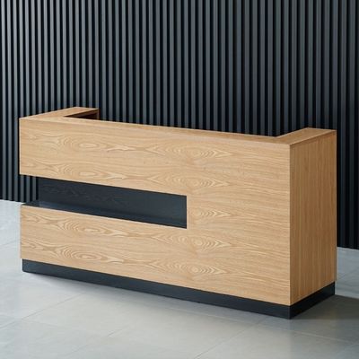 Table de réception en bois massif pour les magasins de vêtements d'hôtel et les entreprises