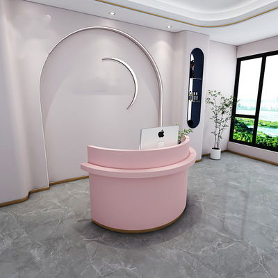 Meterial E1 MDF/MFC Carton mélamine Bureau de caisse pour les salons de beauté et les peintures de cuisson
