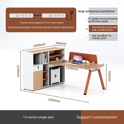 Simple siège du personnel moderne bureau bureau 6 4 personnes bureau bureau style moderne