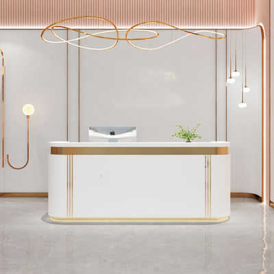 Bureau de réception du bar des salons de beauté légers pour les petits salons et les hôtels