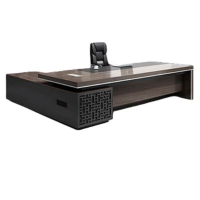 Chef de bureau stylé Manager Bureau bureau et combinaison de chaise pour les meubles commerciaux