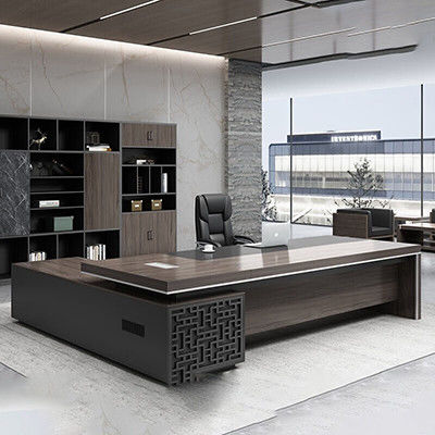 Chef de bureau stylé Manager Bureau bureau et combinaison de chaise pour les meubles commerciaux