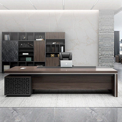 Chef de bureau stylé Manager Bureau bureau et combinaison de chaise pour les meubles commerciaux