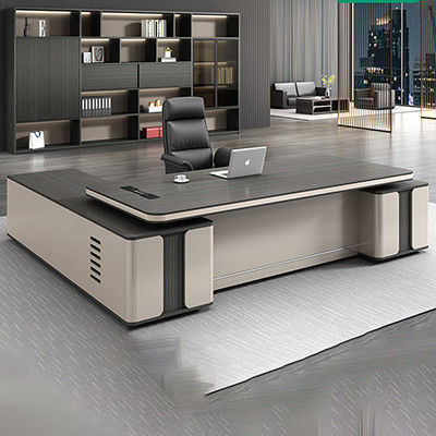 Ensemble de meubles de bureau modernes et simples Grand bureau et chaise pour la salle de gestion écologique