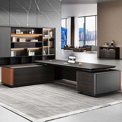 Meubles de bureau modernes Bureau de bureau en bois massif