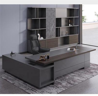 École MDF Luxe bureau de bureau exécutif ensemble pour les meubles commerciaux