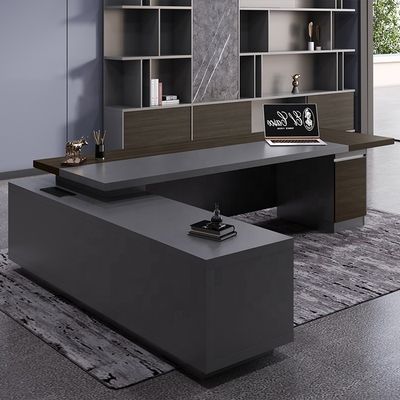 École MDF Luxe bureau de bureau exécutif ensemble pour les meubles commerciaux