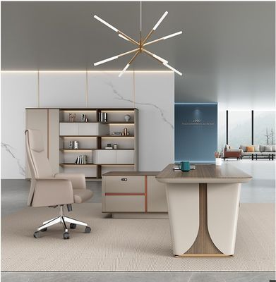 Dernière conception moderne hauteur réglable bureau en forme de L pour les jeux et le travail de bureau