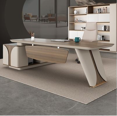 Dernière conception moderne hauteur réglable bureau en forme de L pour les jeux et le travail de bureau