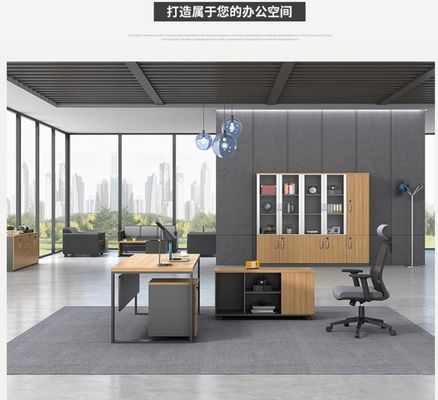 Un conteneur en forme de L maison bureau exécutif bureau informatique OEM