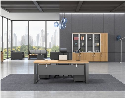Un conteneur en forme de L maison bureau exécutif bureau informatique OEM