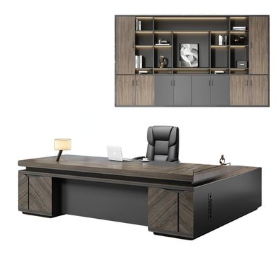 Meubles de bureau commerciaux de luxe Bureau exécutif Chef Table pour l'efficacité du bureau