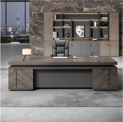 Meubles de bureau commerciaux de luxe Bureau exécutif Chef Table pour l'efficacité du bureau