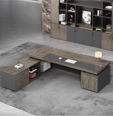 Meubles de bureau commerciaux de luxe Bureau exécutif Chef Table pour l'efficacité du bureau