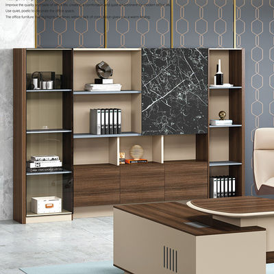 Chef meubles de bureau de luxe en forme de L ensemble pour la maison moderne tech bureau administratif