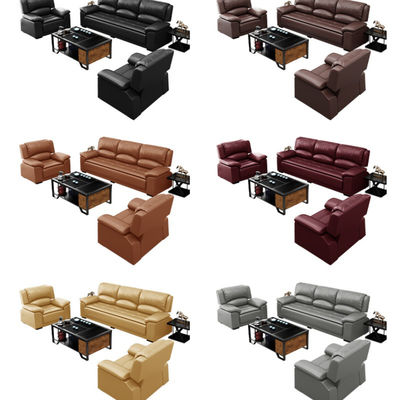 Design italien négociation Table à café combinée pour salon et réception d'affaires