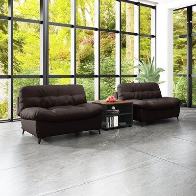 Canapé de bureau en cuir multi-fonctionnel pour villa de style chinois