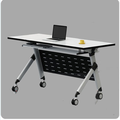 Meubles de bureau personnalisables pliables Table de conférence pour les espaces de travail dynamiques