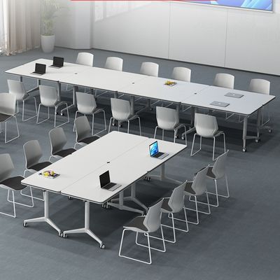 Meubles commerciaux table de conférence d'épissage extensible pour bureau mobile long
