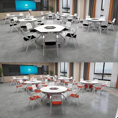 Formation au pliage personnalisable Tableau de combinaison hexagonale pour activités multifonctionnelles